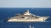 Яхта Dilbar в Монако, апрель 2017 года