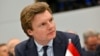 Министр обороны Нидерландов Рубен Брекельманс на встрече Coalition of the Willing ( "Коалиции желающих") в штаб-квартире НАТО в Брюсселе, 10 апреля 2025