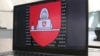 The logo of Belarus' Cyberpartisans hacker group features red and white, colors used by the Belarusian opposition. 