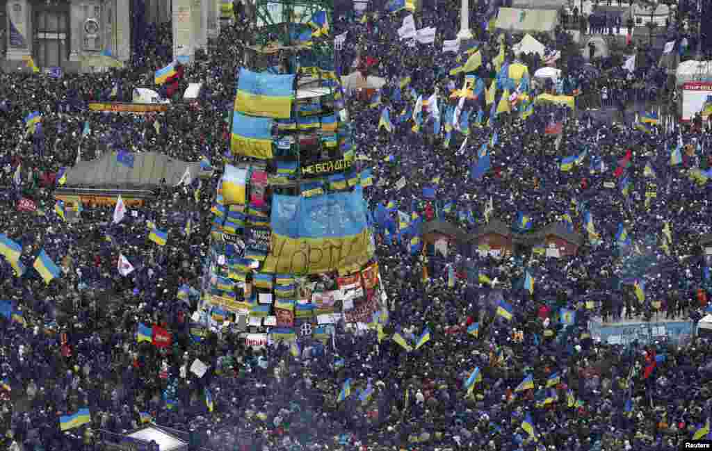 "Марш миллионов" в Киеве. 8 декабря 2013
