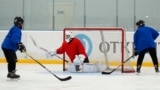 GRAB - Call Them 'Girls' Not 'Grannies': Meet The Russian Pensioners With Their Own Ice Hockey Team