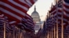 U.S. flags are seen on the National Mall in Washington, D.C. ahead of January 20, 2021 inauguration ceremonies for President-Elect Joe Biden and Vice President-Elect Kamala Harris. 