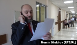 Senior Golos election observer Roman Udot in 2019