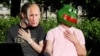 Protesters against the passage of 206 amendments to the Russian Constitution that strengthen President Putin's powers, among other changes