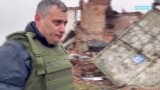 Хинштейн запечатлел себя на фоне разрушенных сел в Курской области