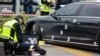 Ukraine -- President aide Serhii Shefir's auto shooting
